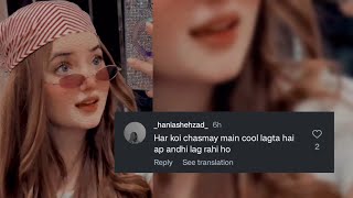 Rabeeca khan response to her haters/ Instagram comment reading/hate comments on new video