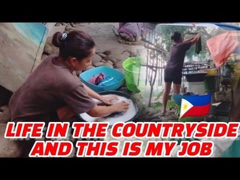 LIVING IN THE COUNTRYSIDE AND THIS IS MY JOB ||  JuvsVlog Filipina Life 🇵🇭