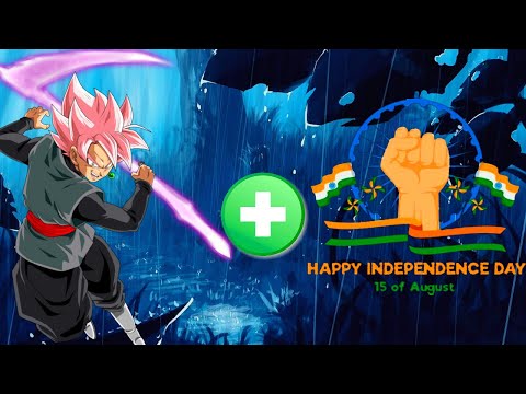 dragon ball character in independence day 🫡 | happy independence day