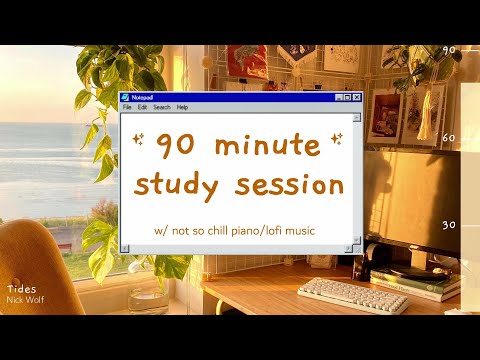 ✨ speedrunning your assignment at a world record pace:  part 2 ✨ // not so chill lofi/piano playlist