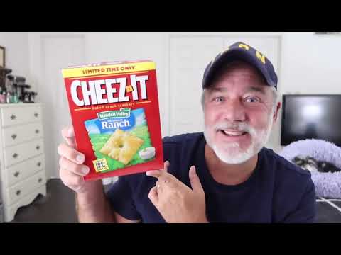 TRYING HIDDEN VALLEY RANCH CHEEZ ITS!