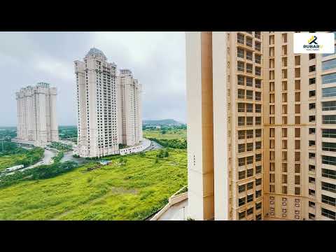 Sector C 3BHK Flat Available on Rent | Podium View | Amazing Balcony View | Hiranandani Fortune City