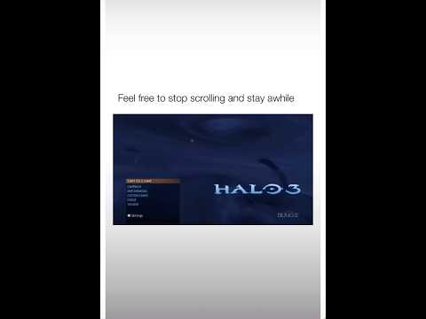 Feel free to stop scrolling and stay for awhile #halo #themesong #nostalgia #shorts