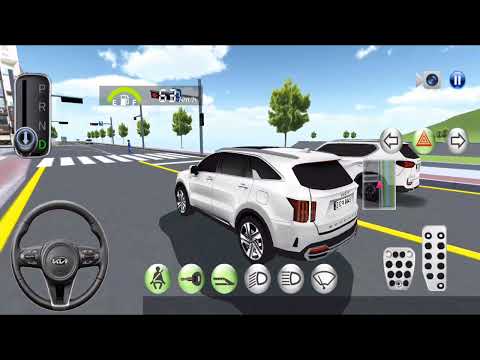 3D Car Driving Simulator - 3D car vs Bullet Train Statin #-38 - 3D car Android Gameplay