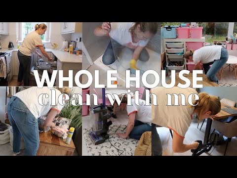 SPEED CLEAN WITH ME // Whole house clean