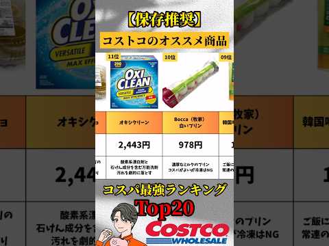 【2024年最新】マニアがおすすめするコストコ最強コスパ商品TOP20 #costco