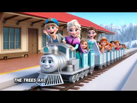 Choo-Choo with Elsa – Pulling into the Station with a Fun Kids’ Tune!