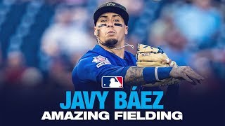 Javy Baez - El Mago in the field! (Fielding Highlights 2019)