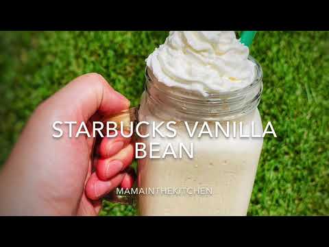 DIY Starbucks Vanilla Bean Frappuccino