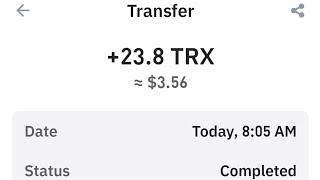 Free 23.8 TRX Again 📥 Free TRX Mining Site without investment