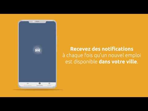 Jobs chauffeur : présentation de l'appli AppJobs | AppJobs.com