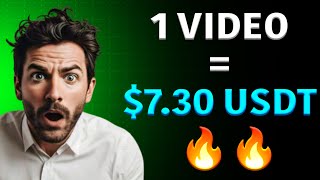 1 Video = $7.30 | Earn USDT by watching videos | Make money online