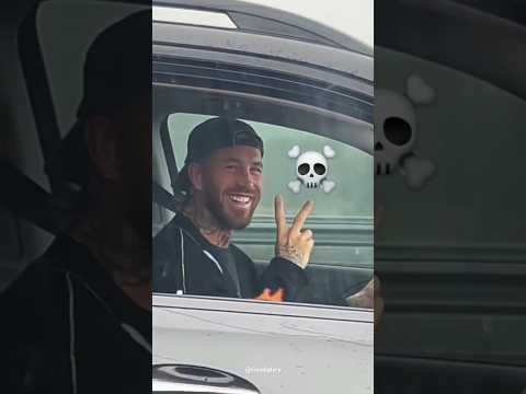 Bro was really lucky that Ramos didn’t hit him with the car😂💀 #ramos #memes #football