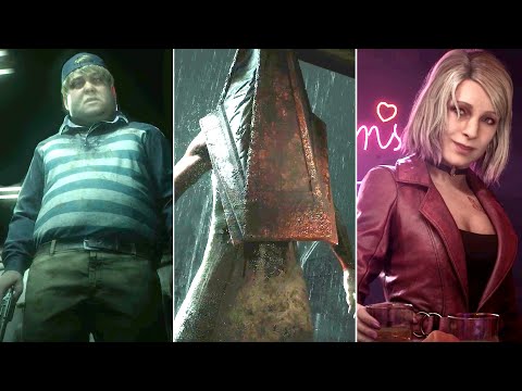 Silent Hill 2 Remake - All Bosses & Ending