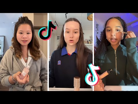 Makeup Tutorial Tiktok Compilation - GRWM  ( Get Ready With Me ) ❤️(Skincare, Makeup, Outfits) 995🥰