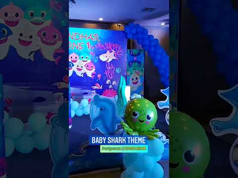 Baby Shark Theme | Theme Party Planners in Patna, Bihar #patna #bihar #siwan #muzaffarpur #begusarai