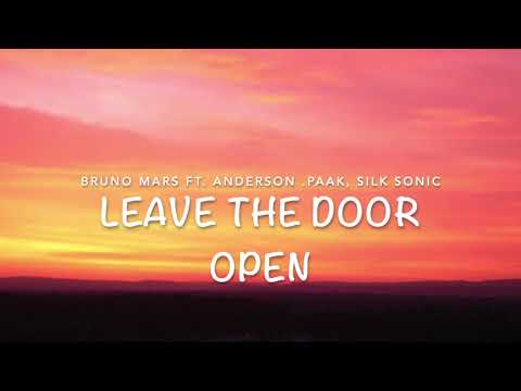 Bruno Mars ft. Anderson .Paak, Silk Sonic- Leave the door open (lyrics)