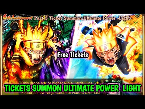 NxB NV: 6th Anniversary Part 3 Free Tickets Summon Power Ligth