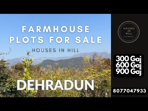 PLOTS FOR SALE IN DEHRADUN | DHAULAS | 3 SIDE CORNER