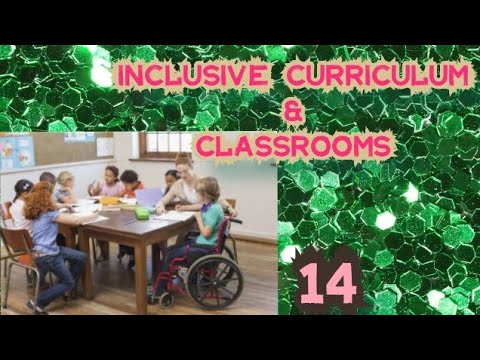 INCLUSIVE CURRICULUM AND CLASSROOM