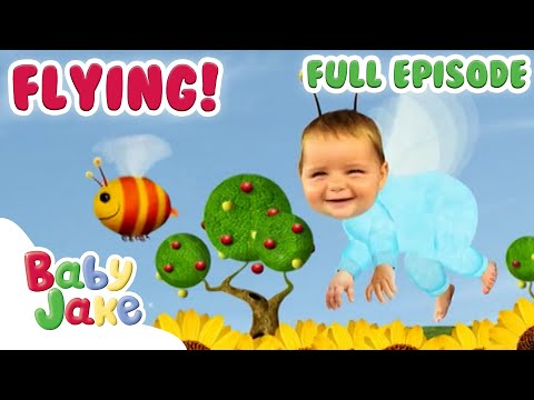 @BabyJakeofficial - 🐝 Flying Like a Bee 🐝 | Full Episode | Yacki Yacki Yoggi