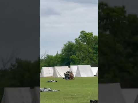 Civil war reinactment