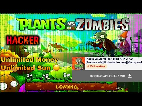 Plants Vs Zombie Mod Apk 3.7.0 ( Remove ads , Unlimited Money , Mod speed )