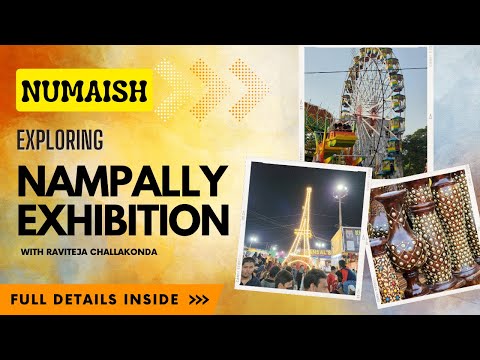 Numaish Exhibition 2023 || Nampally Exhibition Hyderabad || Must Visit