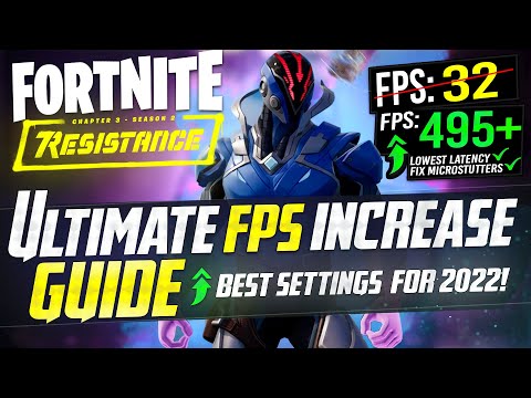 🔧 FORTNITE SEASON 2: Dramatically increase performance / FPS with any setup! *BEST SETTINGS* 2022 ✅