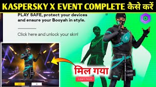 Kaspersky X Free Fire Max Event Kya Hai | Free Fire New Event Today | FF Kaspersky X Event Bundle