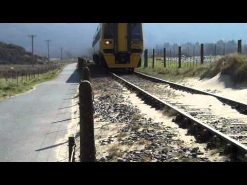 Knocked Over By A Train