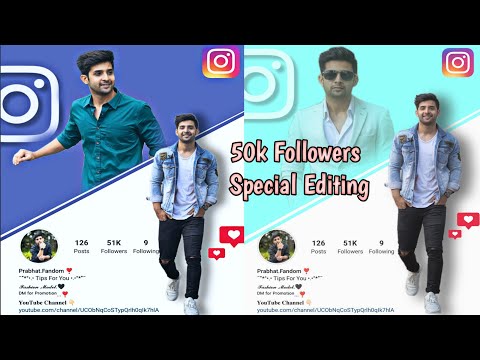 Instagram wall dual photo editing in picsart | Instagram Creative ideas for photo editing