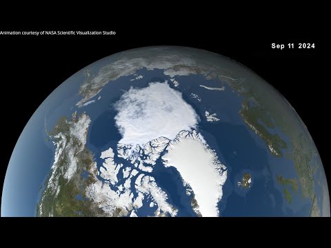 Arctic Sea Ice Minimum 2024