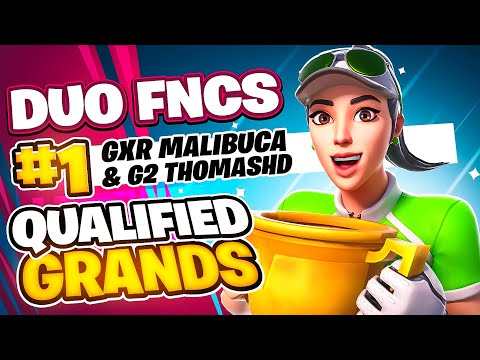 1ST DUO FNCS FINALS WEEK 2 🏆 w/Th0masHD | Malibuca