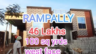 HOUSE FOR SALE @ RAMPALLY @ 46 LAKHS