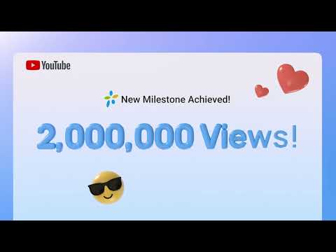 2 Million Views Milestone Achieved!!!