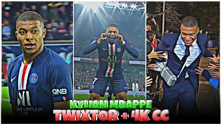 Kylian Mbappe Twixtor - 4k Clips + CC High Quality For Editing 🤙💥 #Part3