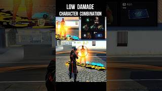 Low Damage Character Combination 🔥 Best Character Combination in Free Fire #srikantaff