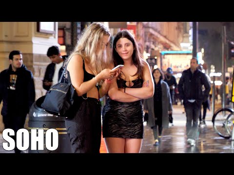 Friday Night in Soho London - UK Nightlife