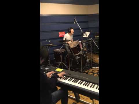 DE DE MOUSE Trio plays "sky was dark" [Studio Rehearsal] 2/3 2016