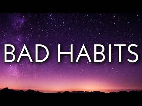 Usher - Bad Habits (Lyrics)