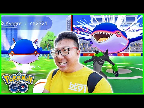 Kyogre Raid Hour in Vancouver, Canada - Pokemon GO