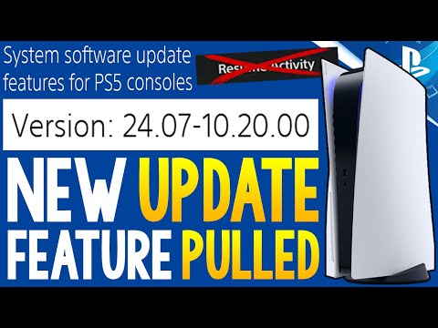 NEW PS5 System Update OUT NOW - Feature PULLED From PS5 + More PlayStation 5 News