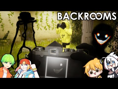 【4人合作】最後的房間！成功從奇妙空間離開的逃脫遊戲『Escape the Backrooms』最終回『逃離後室』