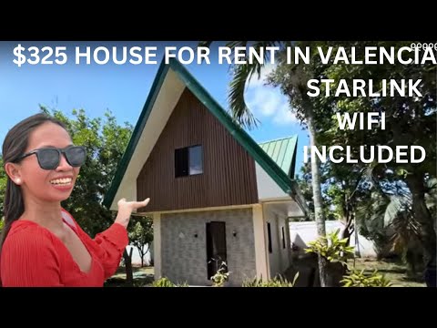 $325 SEMI FURNISHED HOUSE IN DUMAGUETE, STARLINK INCLUDED