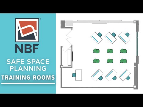 Safe Space Planning for Returning to Work in Training Rooms | National Business Furniture