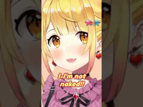 MEL TAKES OFF HER CLOTHES ON STREAM?! [Yozora Mel / hololive] #かぷかぷ動画 #shorts