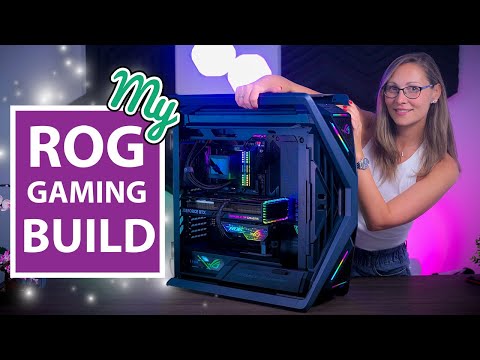 I'm BACK! ft. a High-End All ROG Build 🌈🔥