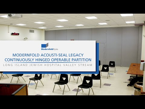 How-To Operate a Modernfold Acousti-Seal Legacy Continuously Hinged Electric Operable Partition