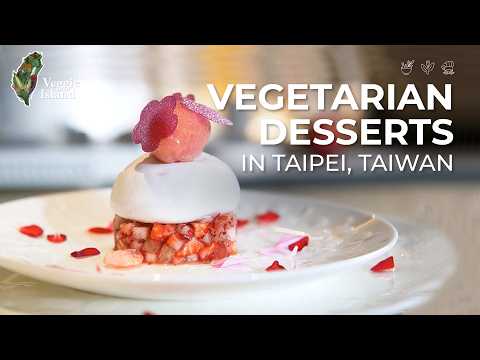 Vibrant Vegetarian Desserts Made From Taiwanese Ingredients | Veggie Island